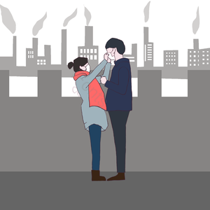 工厂 那个男人 桥 女子 女人剪贴画 桥剪贴画 工厂剪贴画