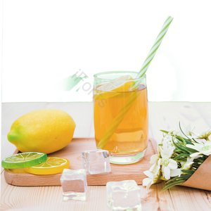 冰块 稻草 夏季 柠檬 柠檬茶 苍白 花束 透明杯