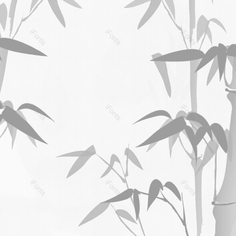 水墨图片,简约元素,水墨树PNG,竹林免抠素材