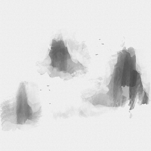背景 砂石质感 水墨 山水画 灰色 底图