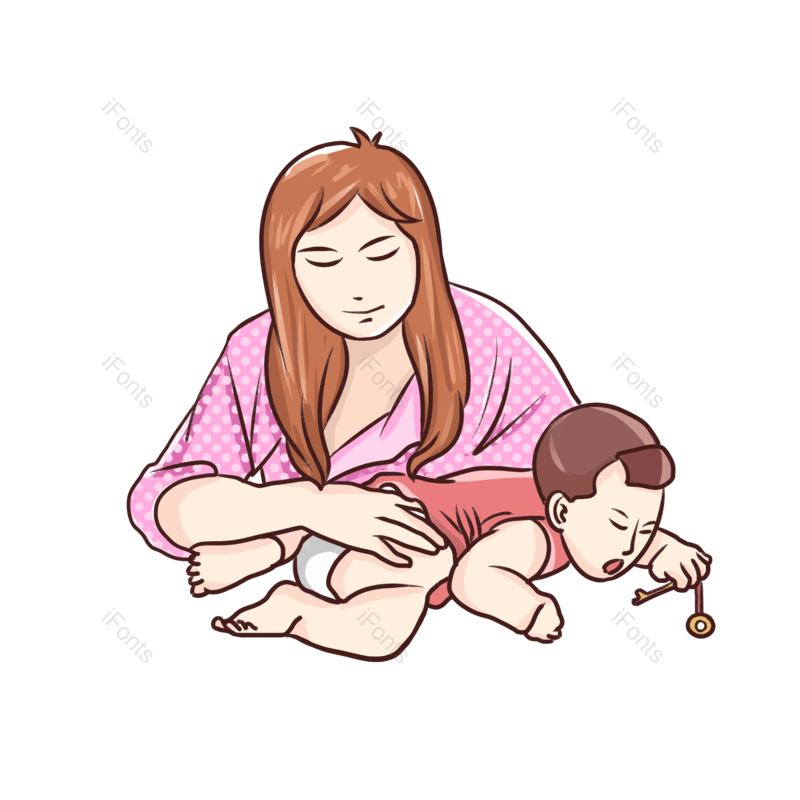 孩子图片,温馨元素,母亲PNG,免抠素材