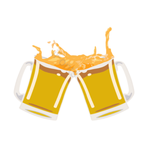 啤酒 霓虹灯 酒杯 霓虹 碰杯 杯子 气泡 发光