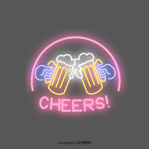 动画片 可爱 啤酒嗨翻天 干杯啤酒 庆祝 取色 德国 手绘竽