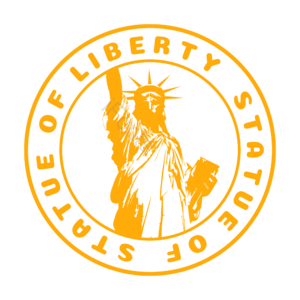 纽约 字体 涂鸦 自由女神像 创意 logo 美国 USA