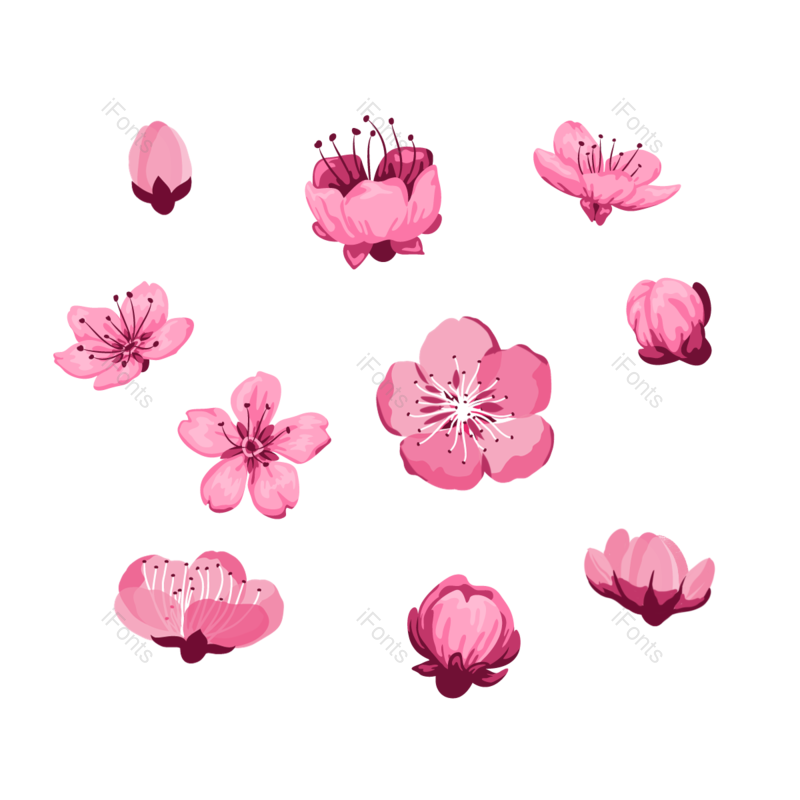 元素图片,卡通元素,插画PNG,组合免抠素材