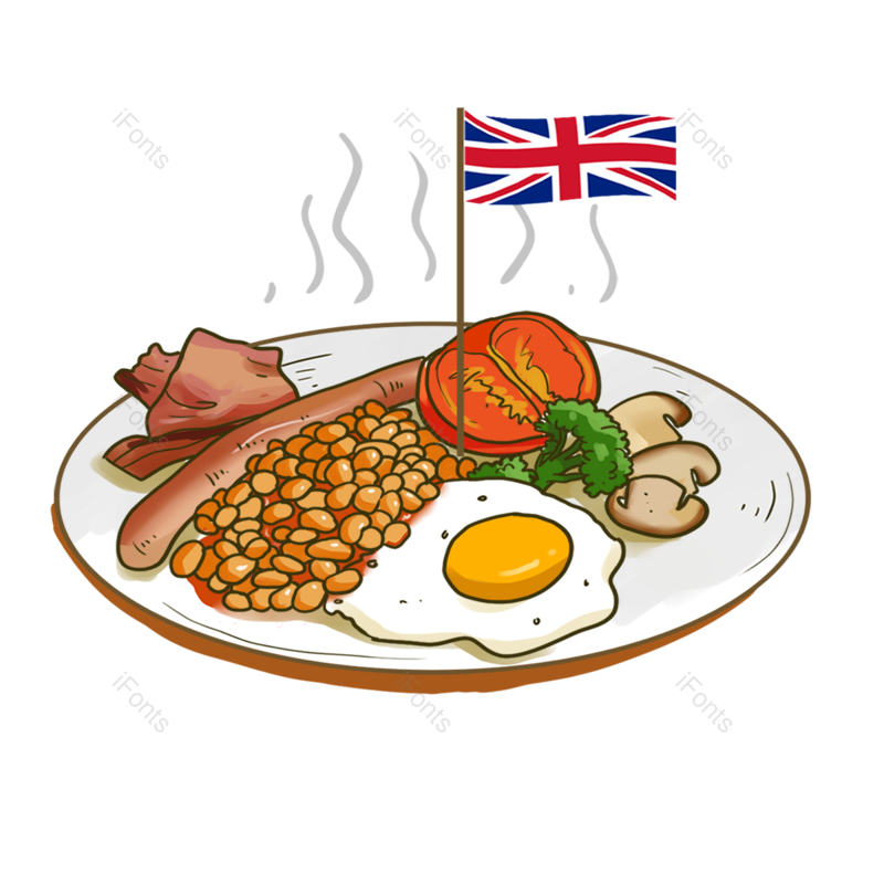 特色食品图片,蔬菜元素,蘑菇PNG,英国免抠素材