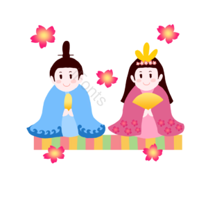 doll cartoon daughters day hand painted japan peach