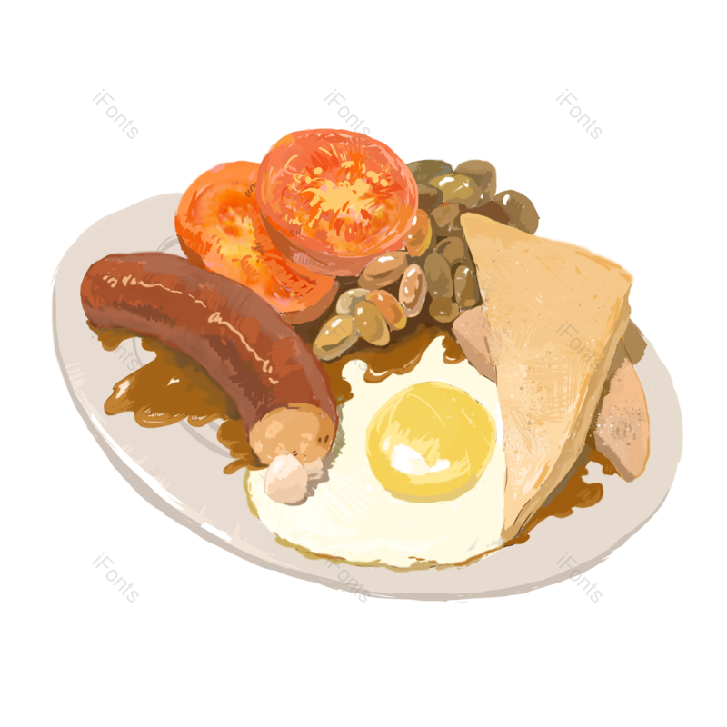 蔬菜图片,英国元素,PNG,免抠素材