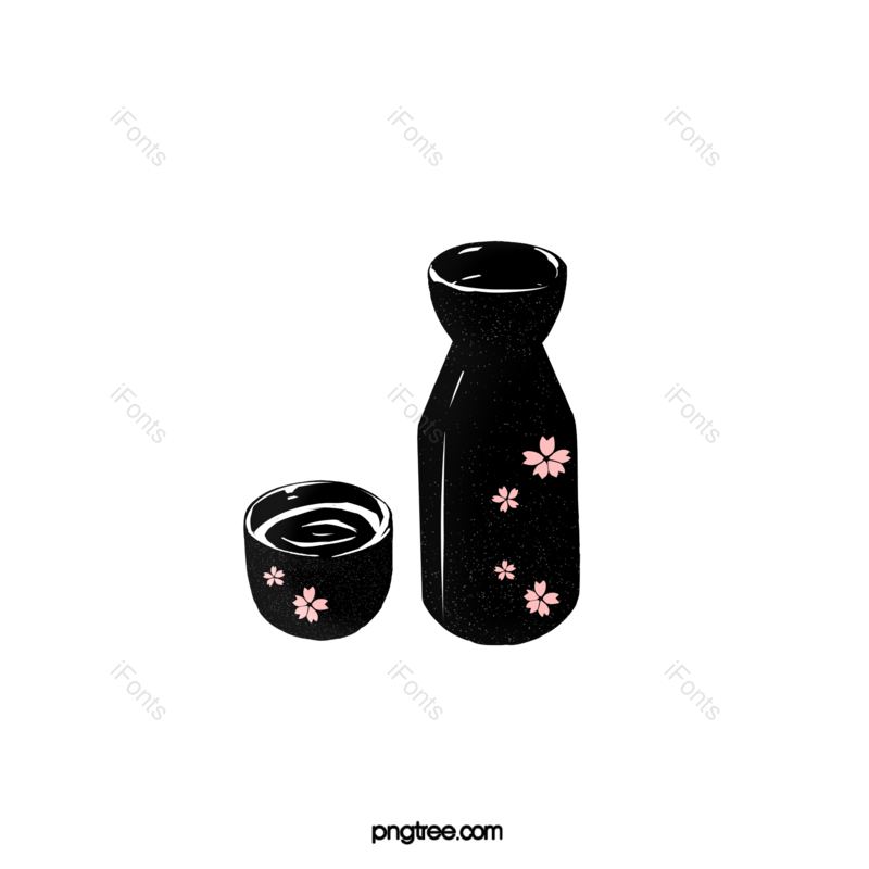 日本图片,简单元素,樱花PNG,手绘免抠素材