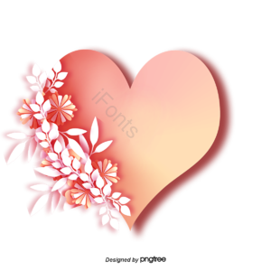 插画 边框 花纹 爱心 立体剪纸 母亲节