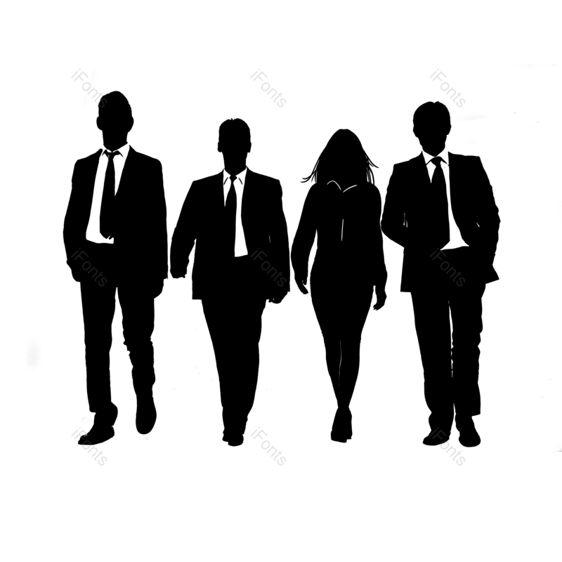 人群图片,人物元素,合作PNG,商务免抠素材