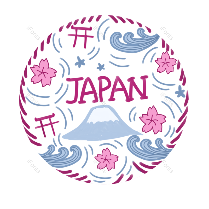 樱花图片,浪花元素,可爱PNG,免抠素材
