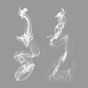 元素 半透明状 文摘 烟雾烟气 白色 虚幻 雾 漂浮