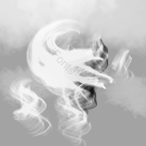 元素 渐变色 烟雾烟气 白色 虚幻 漂浮 黑色 烟剪贴画