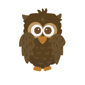 剪贴画 猫头鹰 clipart 元素 手绘 插画 卡通 png