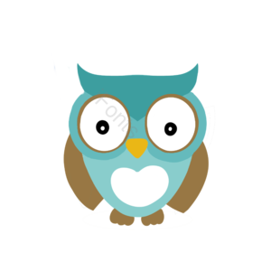 剪贴画 猫头鹰 clipart 元素 手绘 插画 卡通 png