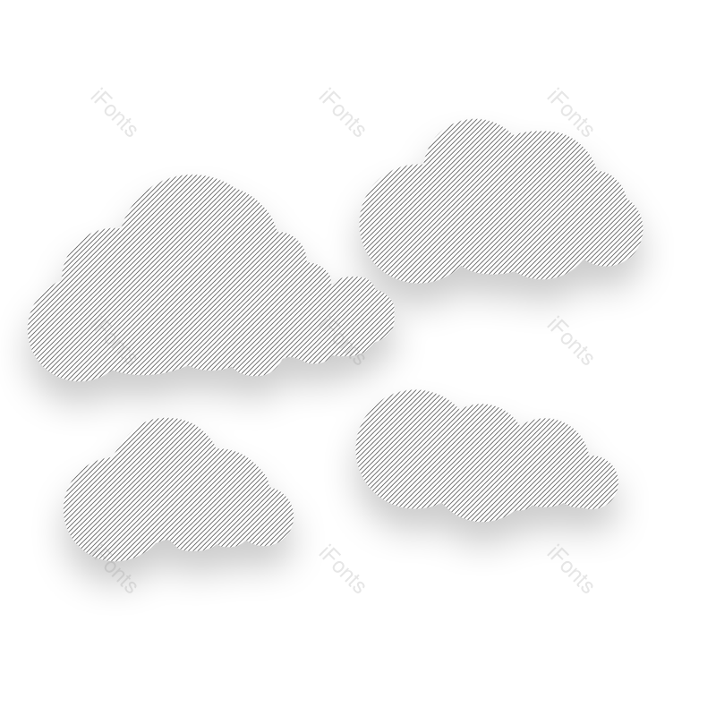 灰色图片,云彩元素,PNG,免抠素材
