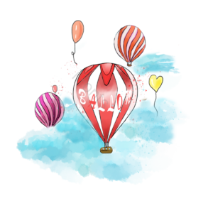 夏天 夏日 热气球 庆祝 节日 旅游 梦幻 元素