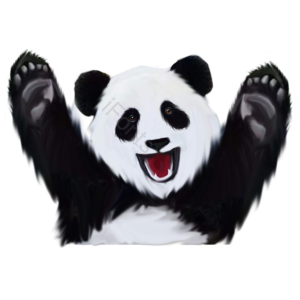 熊猫 可爱 欢呼 大笑 四川 东方 黑白相间 珍惜动物