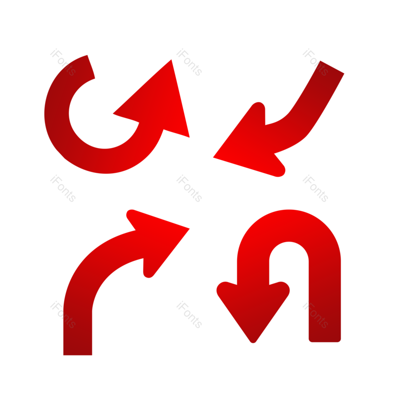 元素图片,箭头元素,平面PNG,运动免抠素材