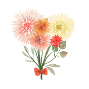 元素 情人节 春天立春 赠予 粉红色的花 红色彼岸花 度佳节 蝴蝶结
