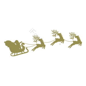 轮廓 克劳斯 圣诞 场景 节日 麋鹿 圣诞节剪贴画 santa
