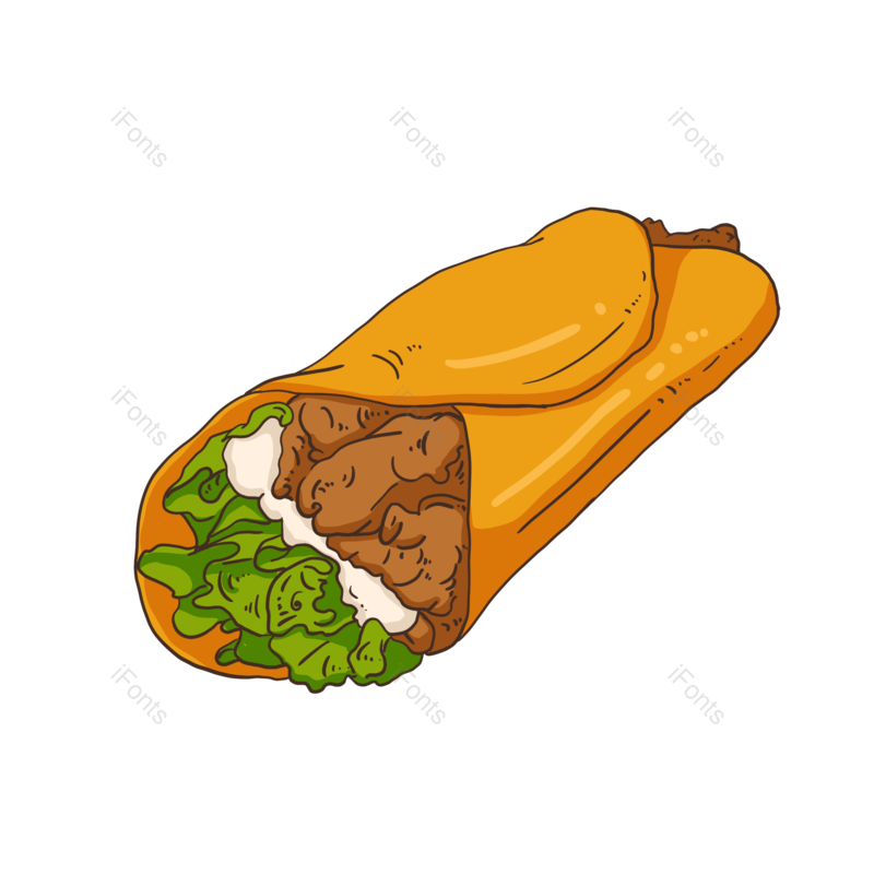 卡通图片,美食元素,卡通食物PNG,免抠素材