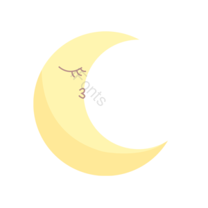 片状云 吻 夜空 天空 月亮 噘嘴 kisspng