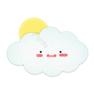 扁平 云彩 手绘