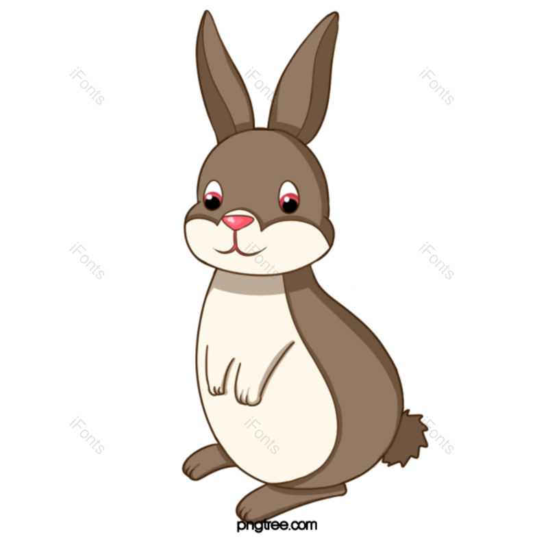 兔子图片,儿童元素,小兔子PNG,插画免抠素材