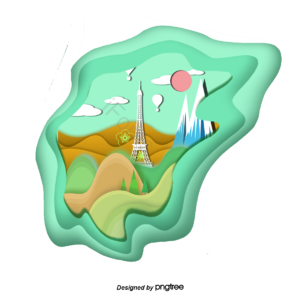 东京铁塔 古塔 富士山 立体 3d