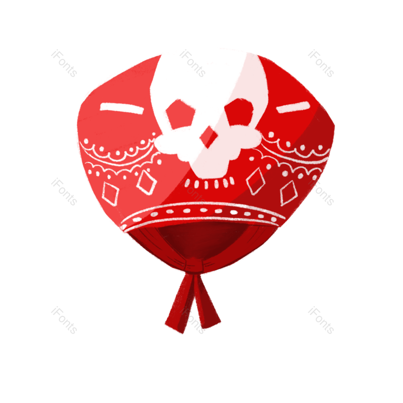 花纹图片,红色元素,街头文化PNG,免抠素材