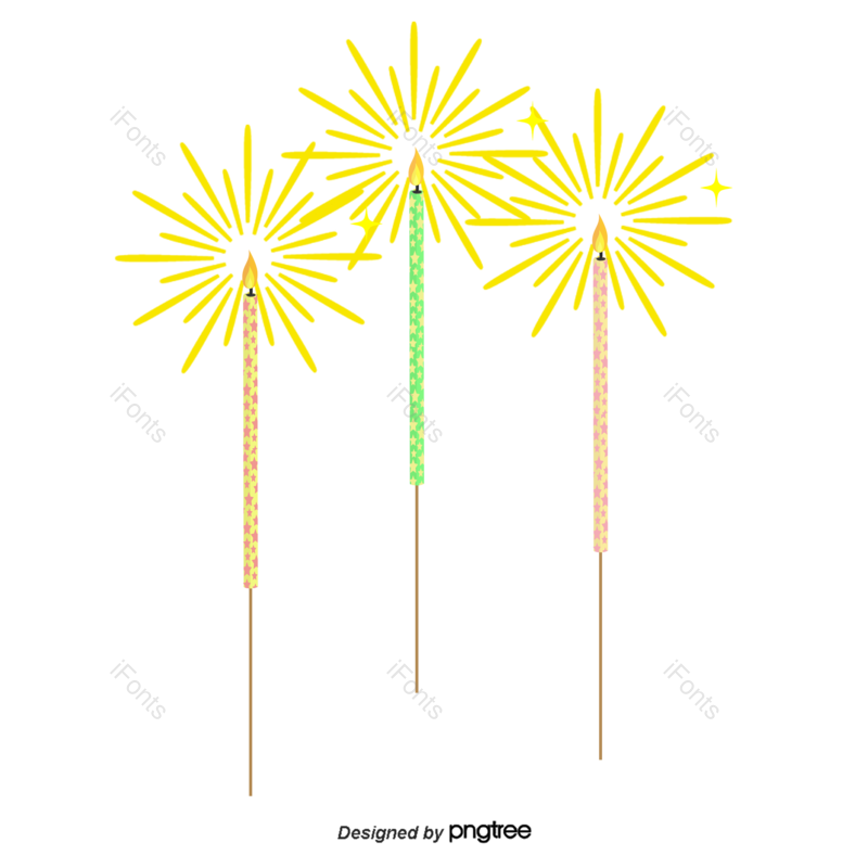 蜡烛图片,卡通蜡烛元素,生日蜡烛PNG,生日免抠素材