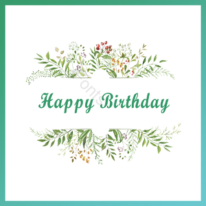 庆祝 愉快的 寿辰 生日框架 祝福 红色 度佳节 花呗