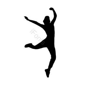 人物 图轮廓 剪影 手绘竽 嘻哈 嘻哈角色 街舞剪影 舞蹈剪影