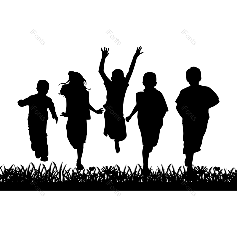 卡通图片,儿童元素,跳跃PNG,插画免抠素材