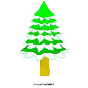 平安树 树 森林 植物 白雪 绿色