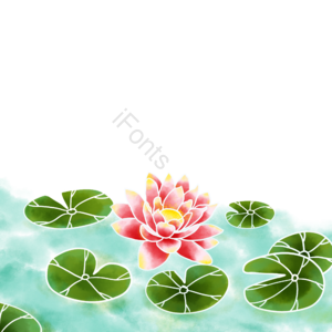 浴佛节 释迦 佛祖 节日 诞辰日 元素 佛教 莲花