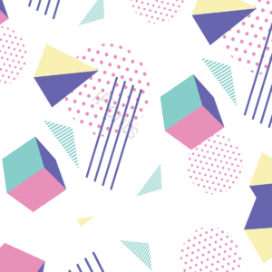 孟菲斯背景 立方体 装饰背景 时尚图案 图形装饰 时尚剪贴画 几何图案