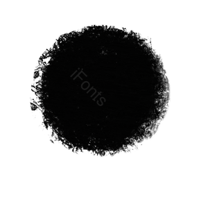 笔刷 涂鸦 对话框 黑色 圆形 brush 毛笔