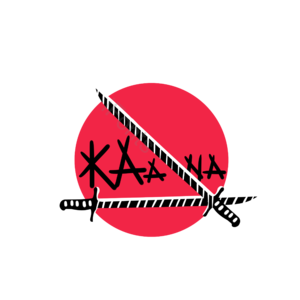 令兵器 阳光 手绘竽 插画用图 日本武士刀 武器 武士剑 白色