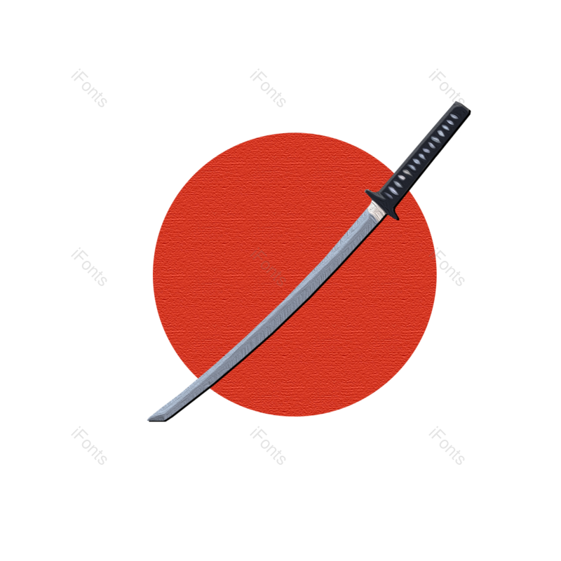 元素图片,日本元素,黑色PNG,红色免抠素材
