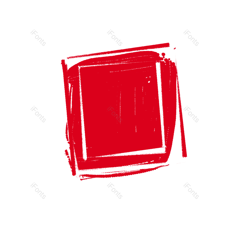 元素图片,日本元素,印章PNG,红色免抠素材