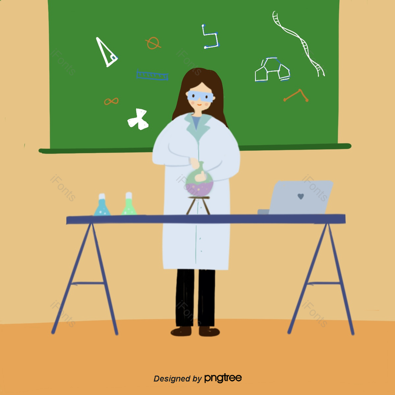 元素图片,科学元素,科学家PNG,生物免抠素材