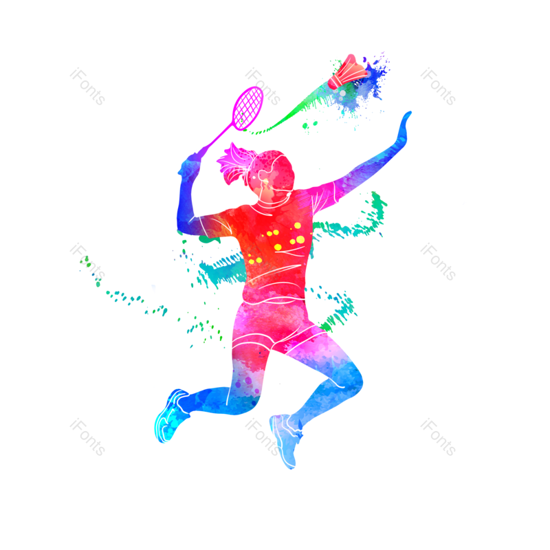 动画片图片,运动员元素,体育人物PNG,五四青年节免抠素材