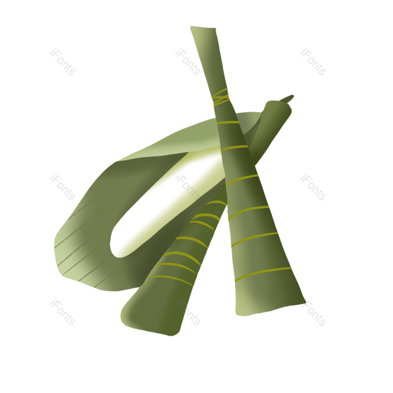 叶子图片,清新元素,简约PNG,手绘免抠素材