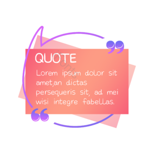 创意 Quote Quote文本框 文本框设计 边框 创意笔刷 渐变 几何边框
