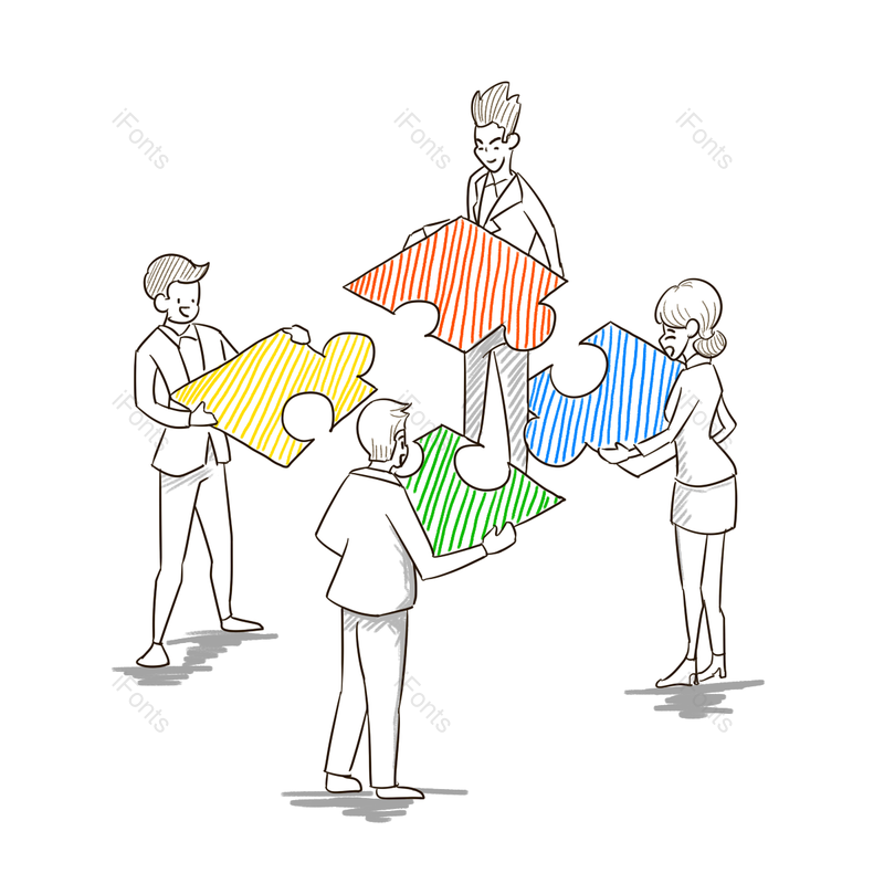 卡通图片,简笔画元素,PNG,免抠素材