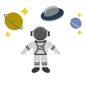 动画片 太空人宇航员 手绘竽 繁星 星星 飞艇 明星剪贴画 星星剪贴画