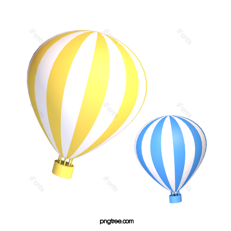 清新图片,立体元素,立体感PNG,蓝色免抠素材